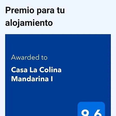 Casa La Colina Mandarina I